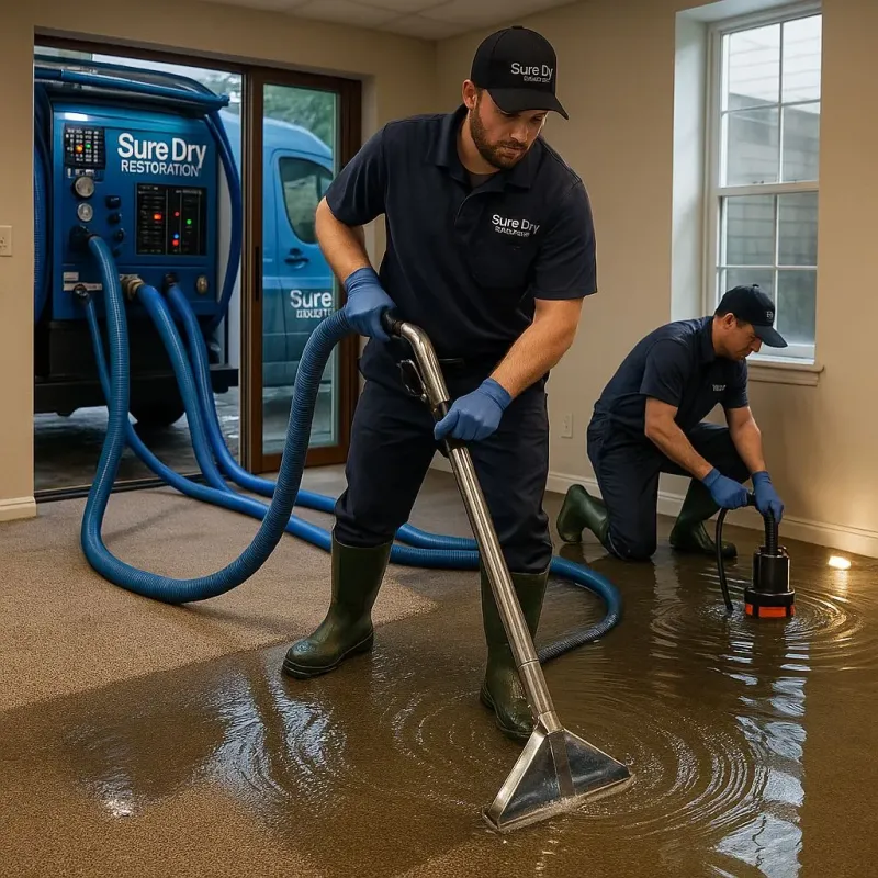 Water Extraction and Removal process in Gogebic County, MI
